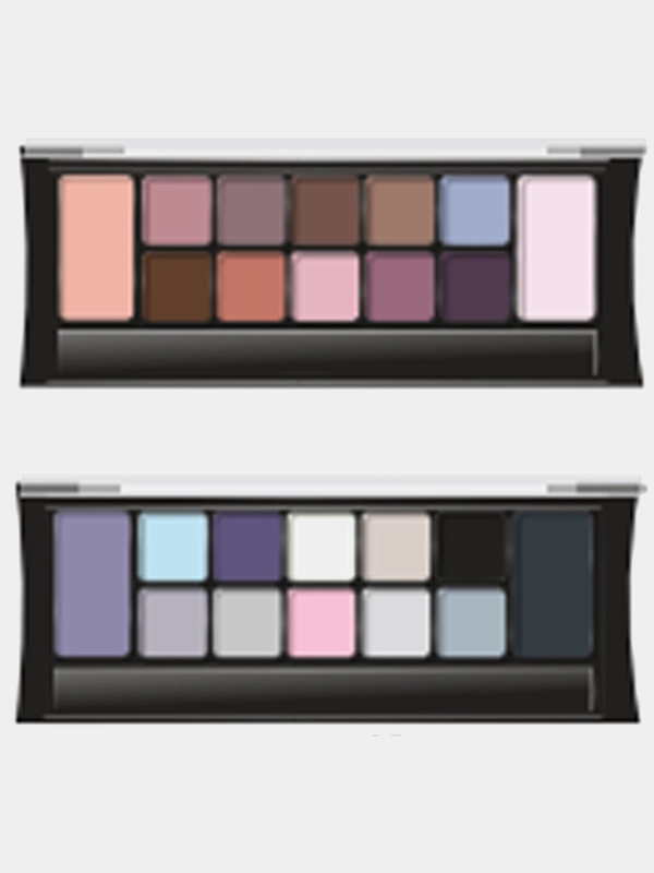 Палитра теней для век 12 NUDE PALETTE EYESHADOW 2 вида