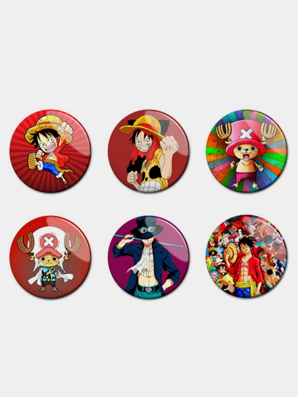 Значки аниме Ван Пис One Piece