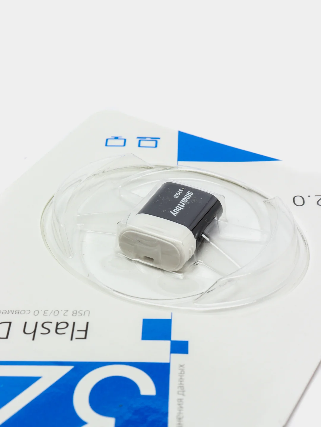 Черный флешка 8, 16, 32, 64 Гб USB SmartBuy Lara