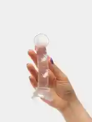 Прозрачный фаллоимитатор на присоске, реалистичный цветной фаллос, секс-игрушка силиконовая, 6 цветов