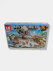 Конструктор MY WORLD "Майнкрафт" (Minecraft), 4 вида, 125-136 деталей