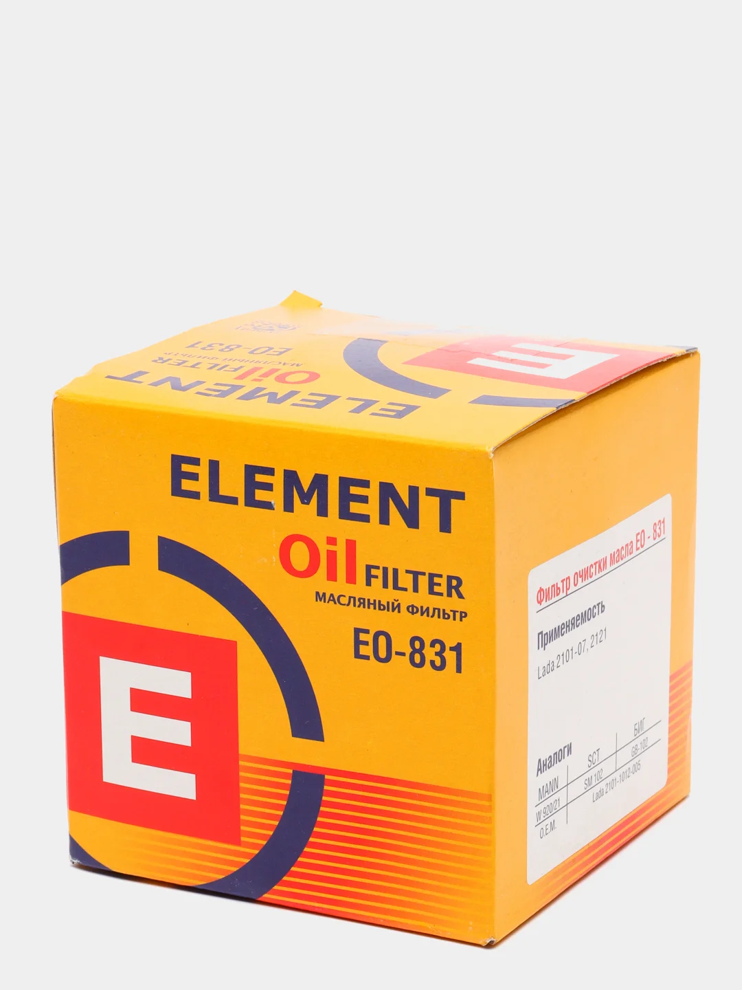 Фильтр масляный Element для ВАЗ 2101, 2121, Нива