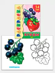 Комплект из 5 раскрасок для детей 2-4 лет