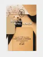 Балансирующая компактная крем- пудра для лица "IDEAL BALANCE 2 in 1" 3 оттенка