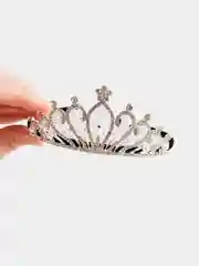 Алый диадема ободок для волос детская/ для девочек/ корона / утренник / новый год/ праздник