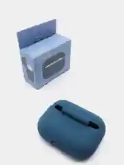 Синий силиконовый чехол для наушников AirPods Pro