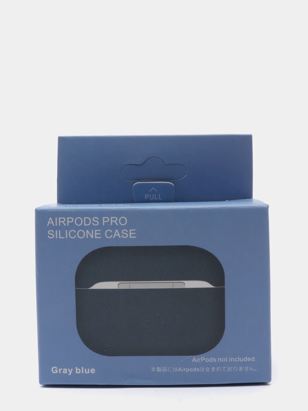 Синий силиконовый чехол для наушников AirPods Pro