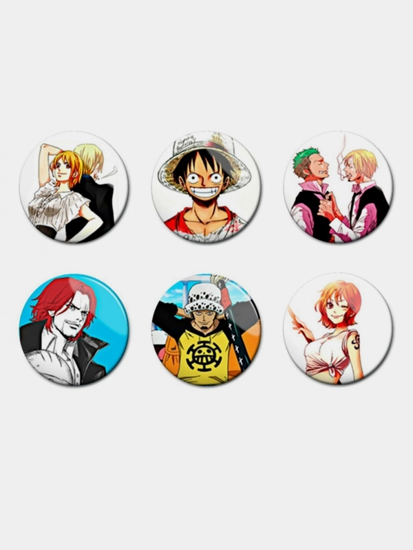 Значки аниме Ван Пис One Piece