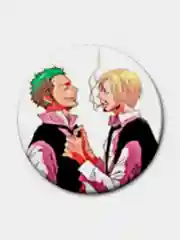Бордовый значки аниме Ван Пис One Piece