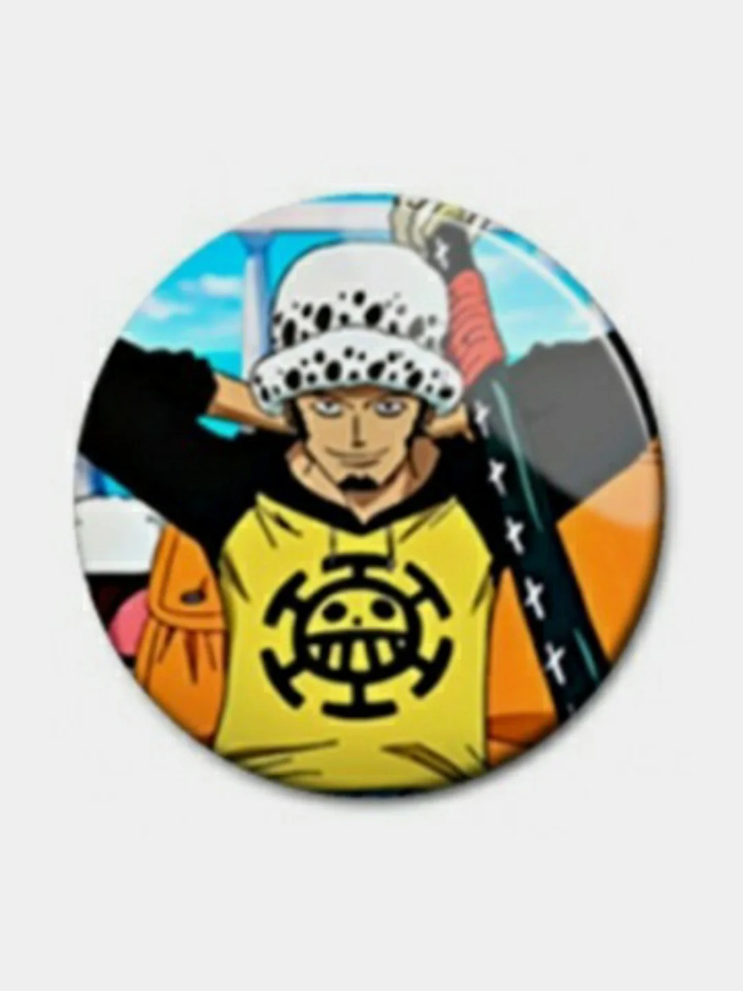 Голубой значки аниме Ван Пис One Piece
