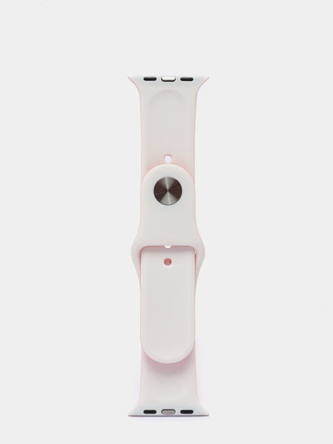 Хаки ремешок силиконовый с рисунком для Apple Watch
