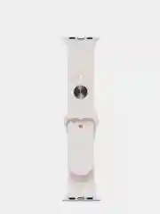 Хаки ремешок силиконовый с рисунком для Apple Watch