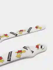 Терракотовый ремешок силиконовый с рисунком для Apple Watch
