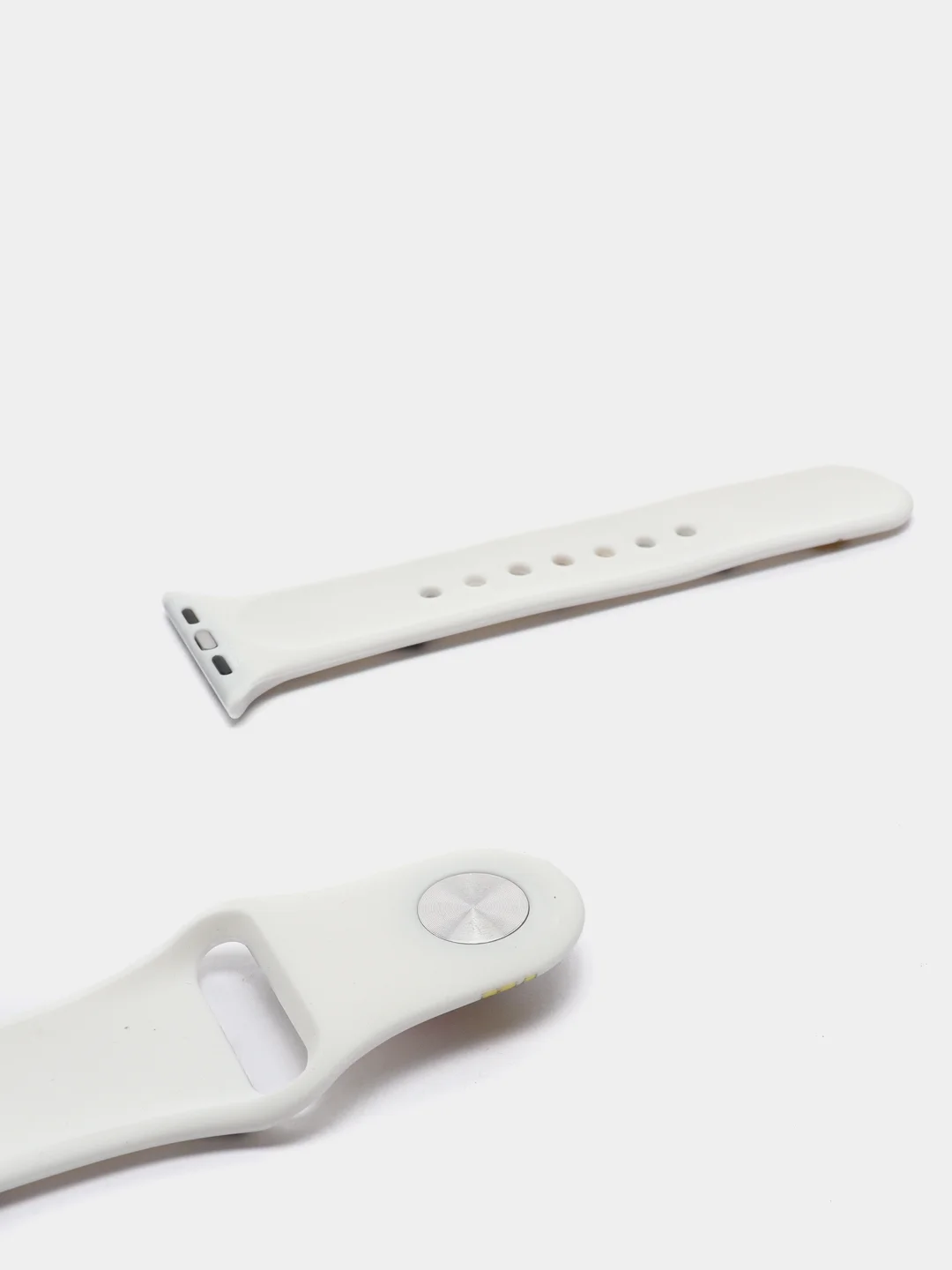 Терракотовый ремешок силиконовый с рисунком для Apple Watch