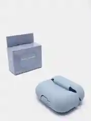 Небесно-голубой силиконовый чехол для наушников AirPods Pro