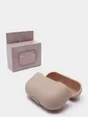 Багровый силиконовый чехол для наушников AirPods Pro