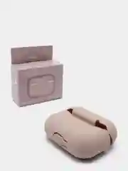 Багровый силиконовый чехол для наушников AirPods Pro