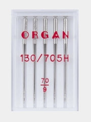 Иглы для швейных машин ORGAN Универсальные №70 5 шт. в пенале