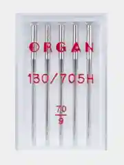 Иглы для швейных машин ORGAN Универсальные №70 5 шт. в пенале