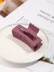 Краб для волос каучуковый 8,5 см матовый