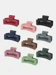 Краб для волос каучуковый 8,5 см матовый