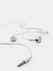 Белый наушнинки с микрофоном Hoco M1 Max (3.5mm/Type-C/Lightning)
