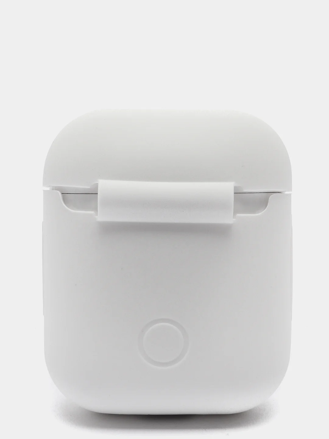 Белый силиконовый чехол для Apple AirPods 1 / 2