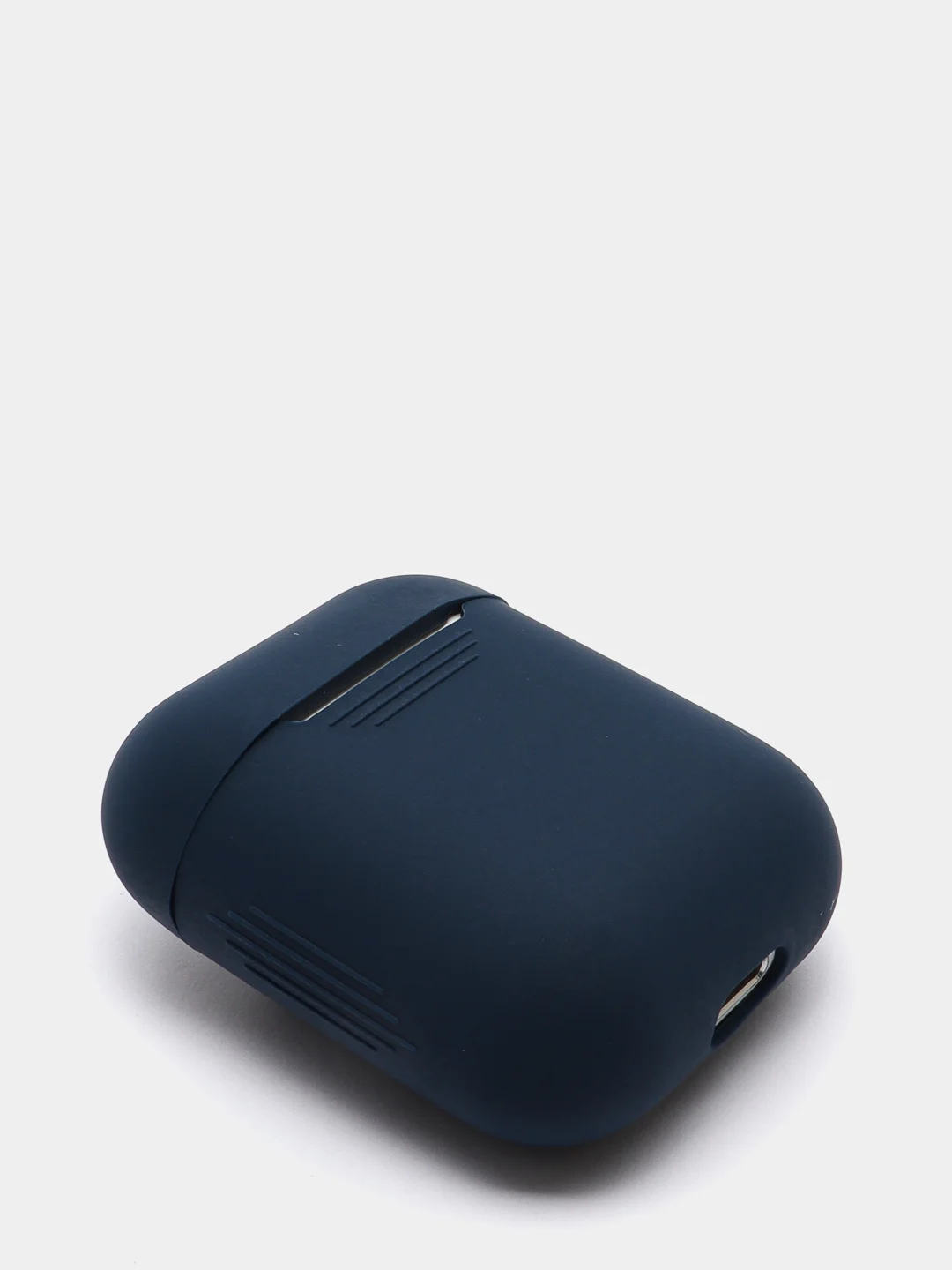 Темно-синий силиконовый чехол для Apple AirPods 1 / 2