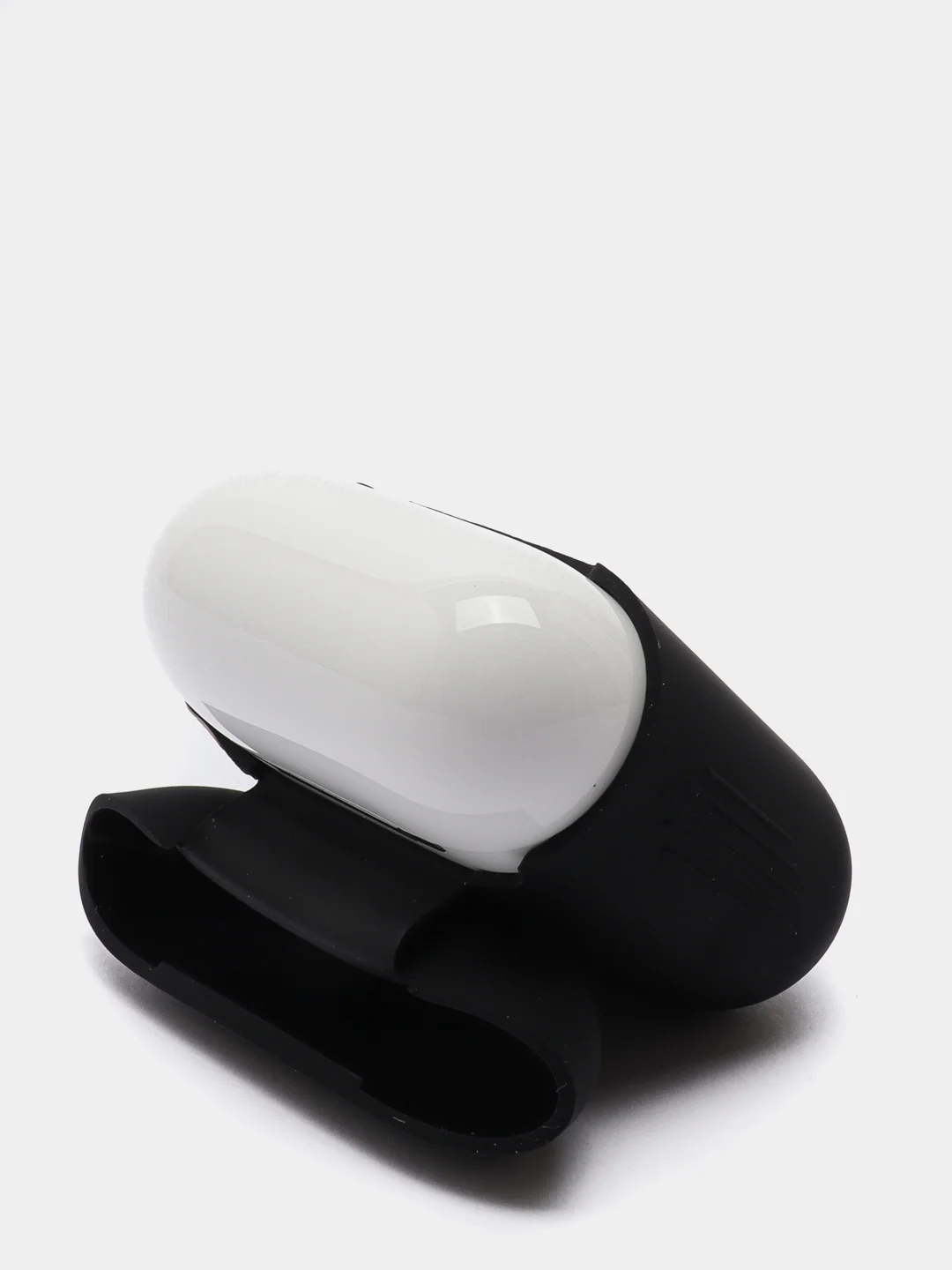 Черный силиконовый чехол для Apple AirPods 1 / 2