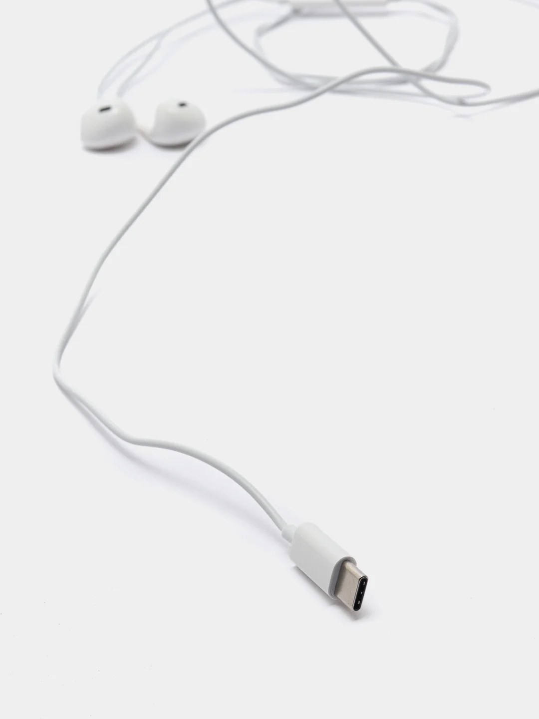 Белый наушнинки с микрофоном Hoco M1 Max (3.5mm/Type-C/Lightning)