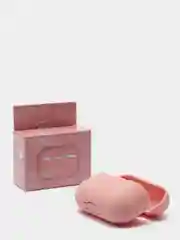 Розовый силиконовый чехол для наушников AirPods Pro
