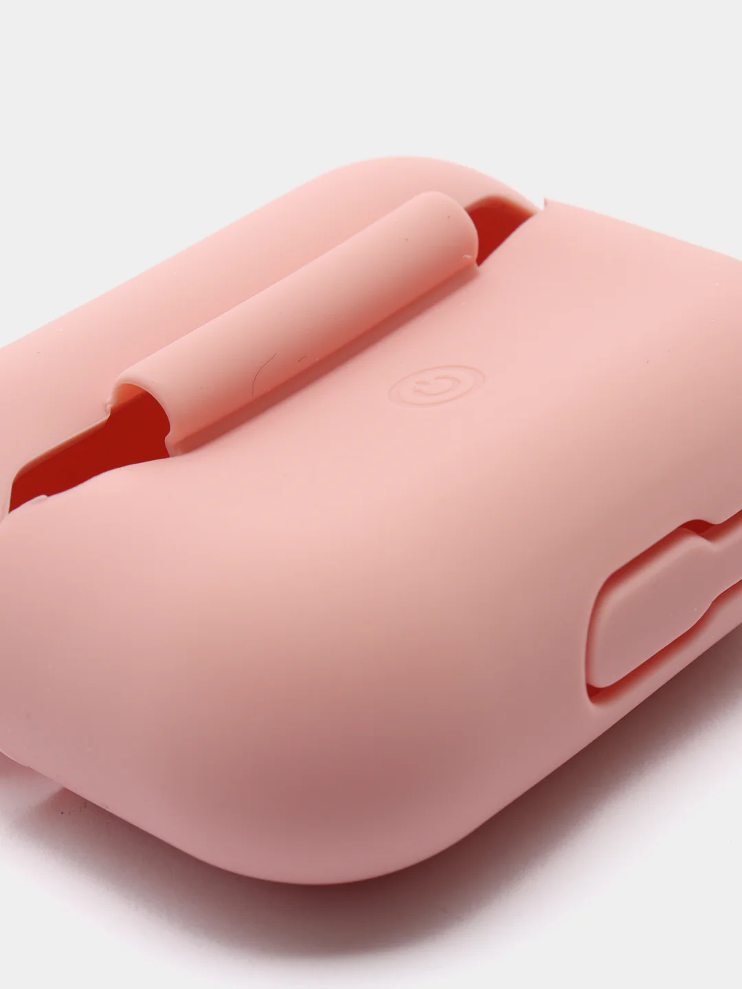 Розовый силиконовый чехол для наушников AirPods Pro