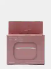 Розовый силиконовый чехол для наушников AirPods Pro