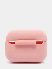 Розовый силиконовый чехол для наушников AirPods Pro