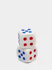 Кости игральные, 1 х 1 см, 2 шт