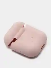 Бежевый меланж силиконовый чехол для Apple AirPods 1 / 2