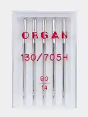 Иглы для швейных машин ORGAN Универсальные №90 5 шт. в пенале