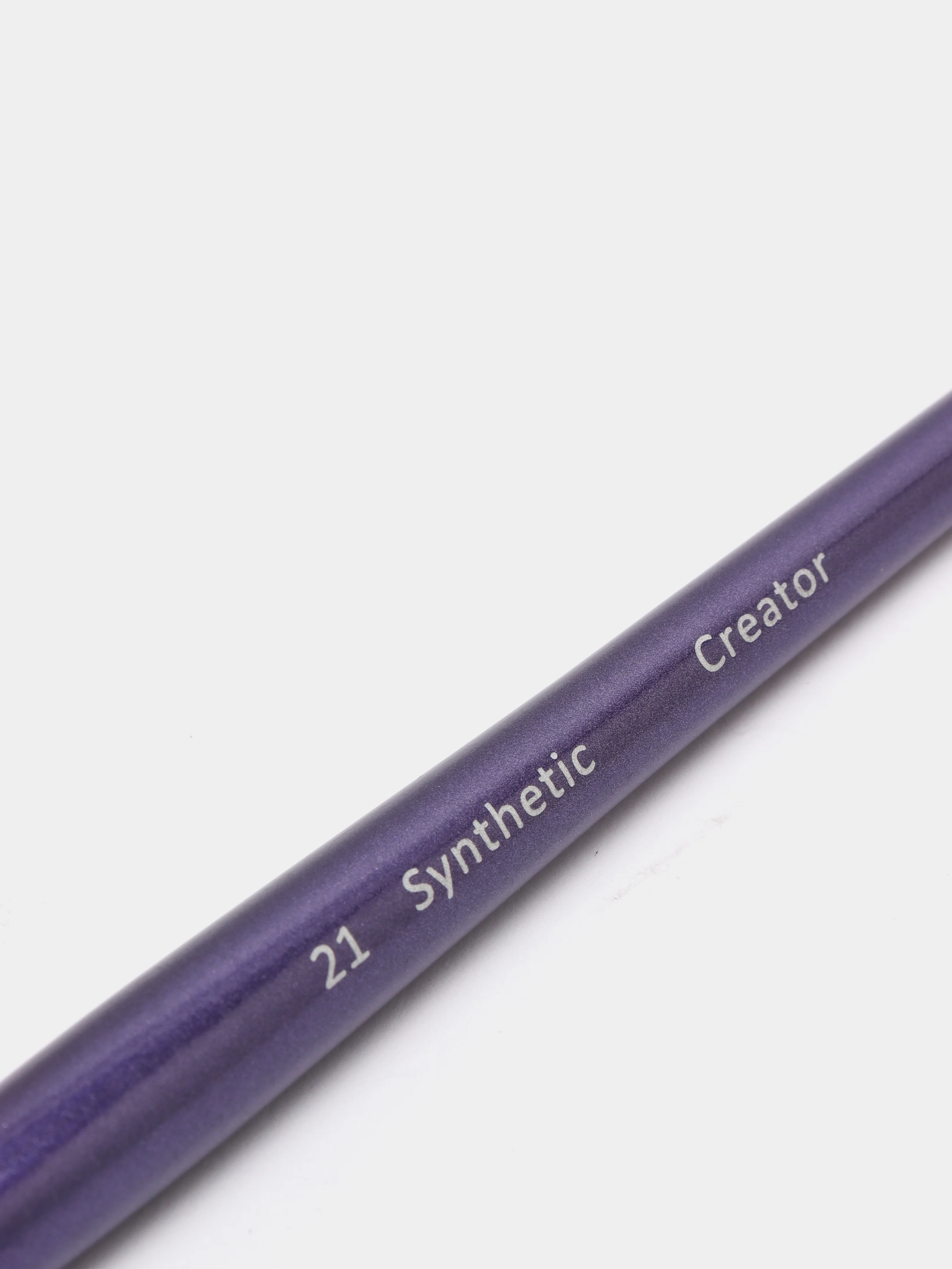 Кисть прямая для бровей Synthetic 21 широкая (Creator) для броу пасты подчищения