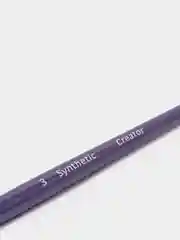 Кисть прямая для бровей Synthetic 21 широкая (Creator) для броу пасты подчищения