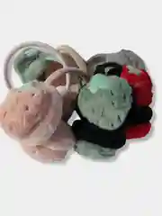 Наушники утепленные детские, меховые, пушистые