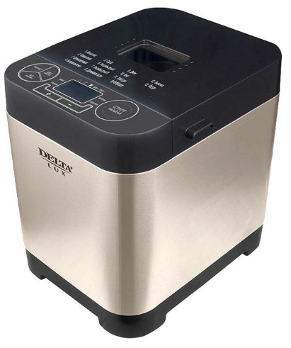 Хлебопечь Delta LUX DL-8008B золотистая