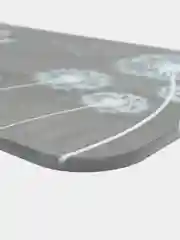 Белый коврик для ванны, диатомитовый