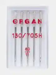 Иглы для швейных машин ORGAN Универсальные №80 5 шт. в пенале