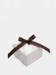 Белый мини подарочная коробка, 3 штуки