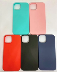 Силиконовый чехол для iPhone 13, 13 Pro, 13 Pro Max, 13 Mini, с бортами