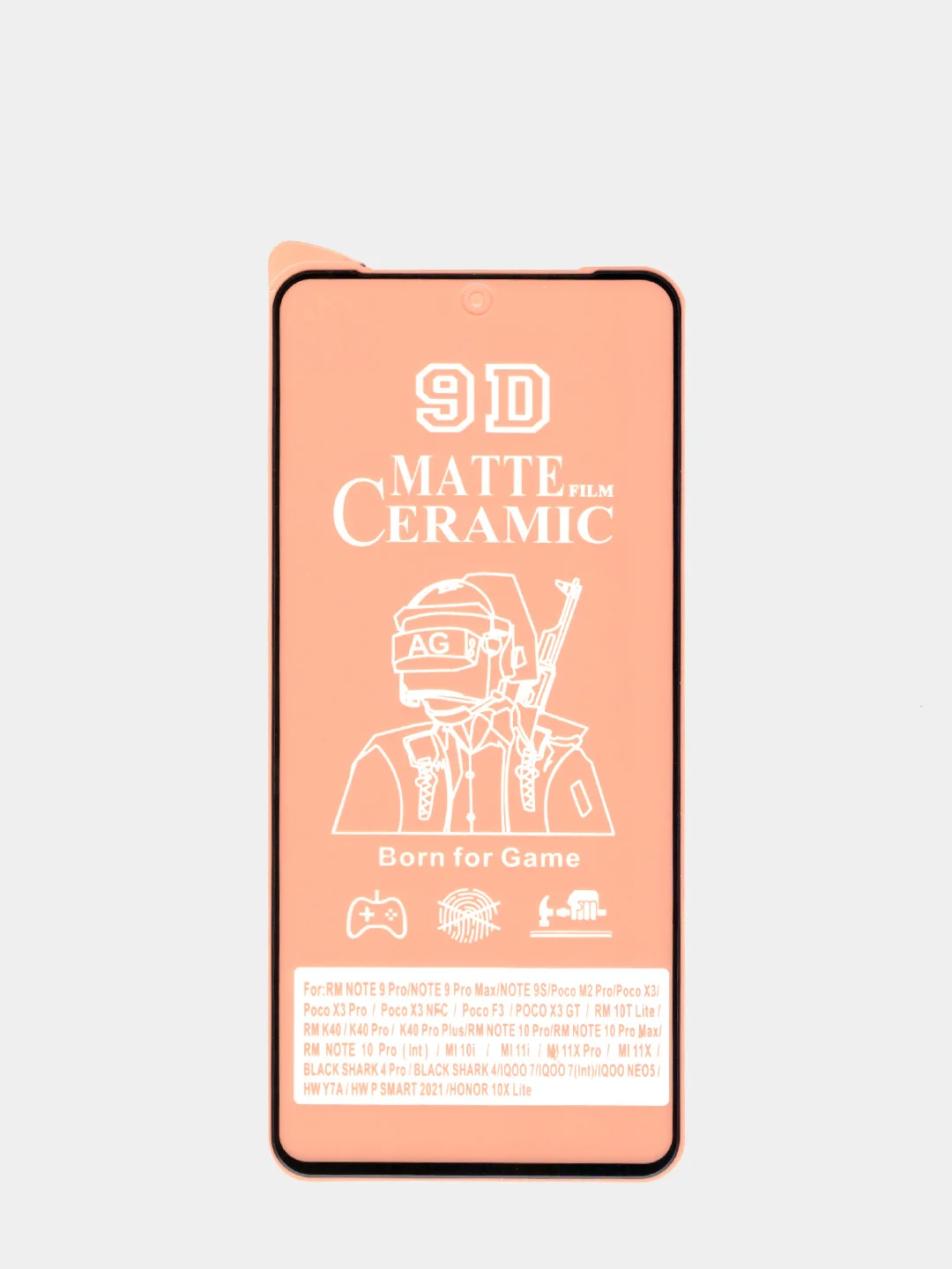 Матовая керамическая пленка для Poco X3 M3 Redmi 9 9T Note 9S 9 Pro 10X Mi 10T 8 9A 6A 7A