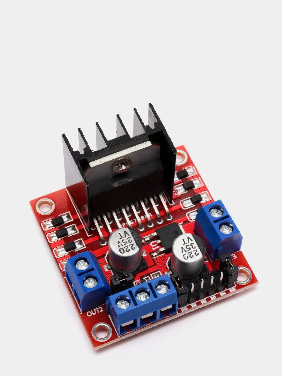 Драйвер моторов на L298N для Arduino (Ардуино)