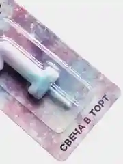 Свеча в торт, цифра 0,1,2,3,4,5,6,7,8,9