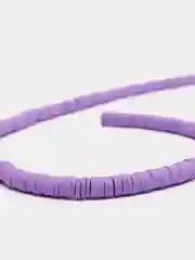 Фиолетовый бусины, 6 мм, из полимерной глины, рондели