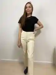 Бежевый женские брюки